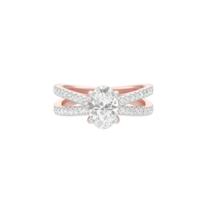 KI-LR00420-OV-100 18 KT / Rose Gold / 18