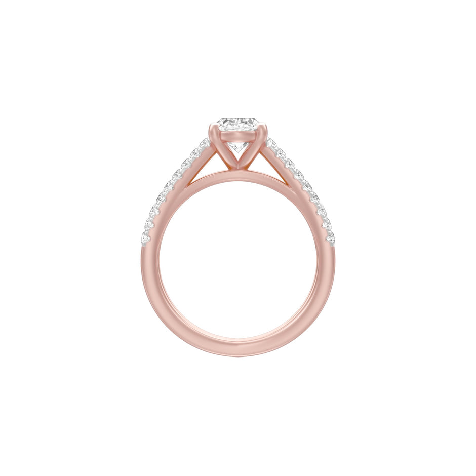 KI-LR00420-OV-100 18 KT / Rose Gold / 18