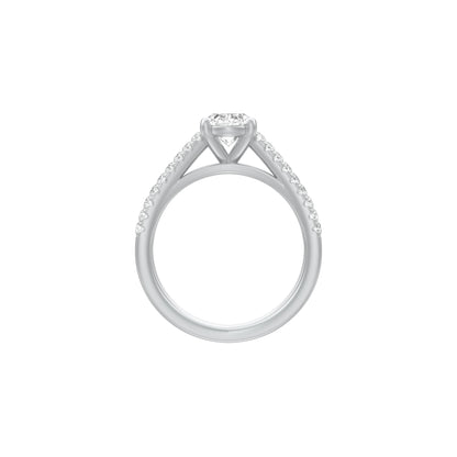 KI-LR00420-OV-100 18 KT / White Gold / 18