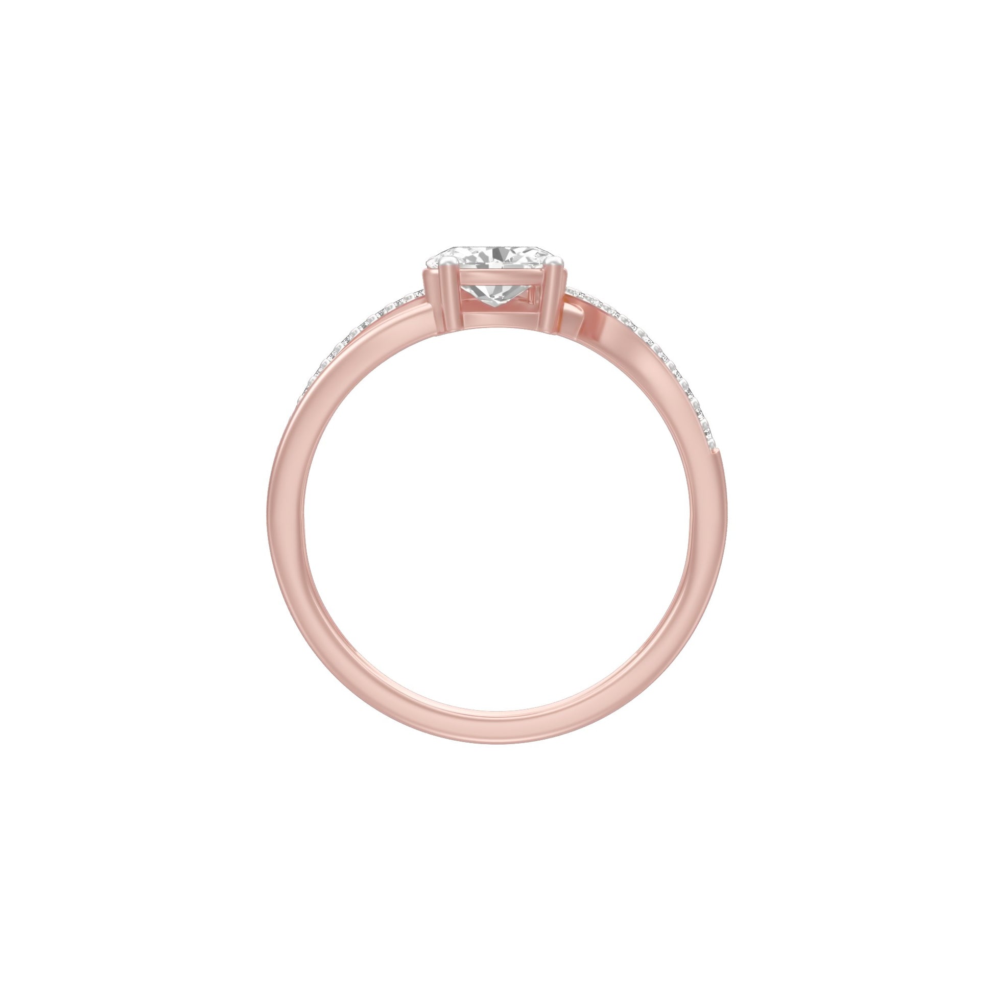 KI-LR00445-035 18 KT / Rose Gold / 18