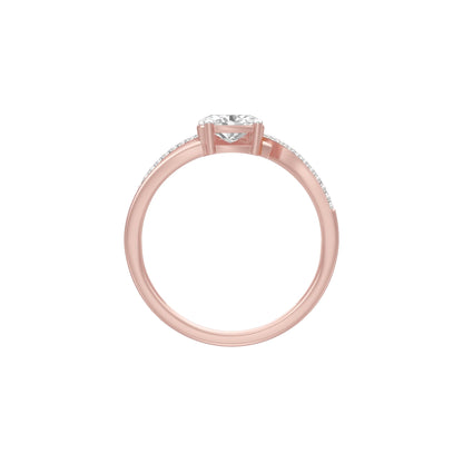 KI-LR00445-035 18 KT / Rose Gold / 18