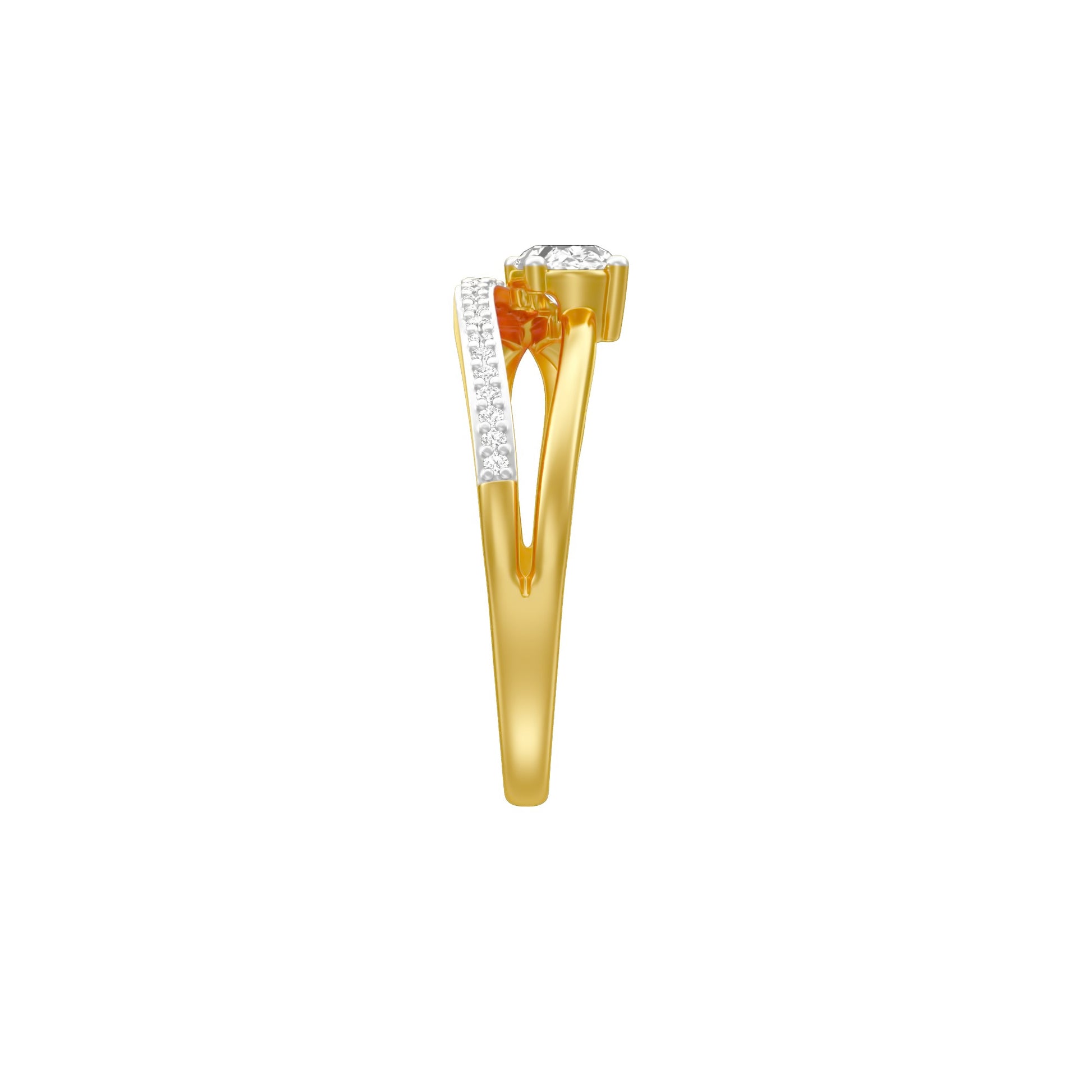 KI-LR00445-035 18 KT / Yellow Gold / 18