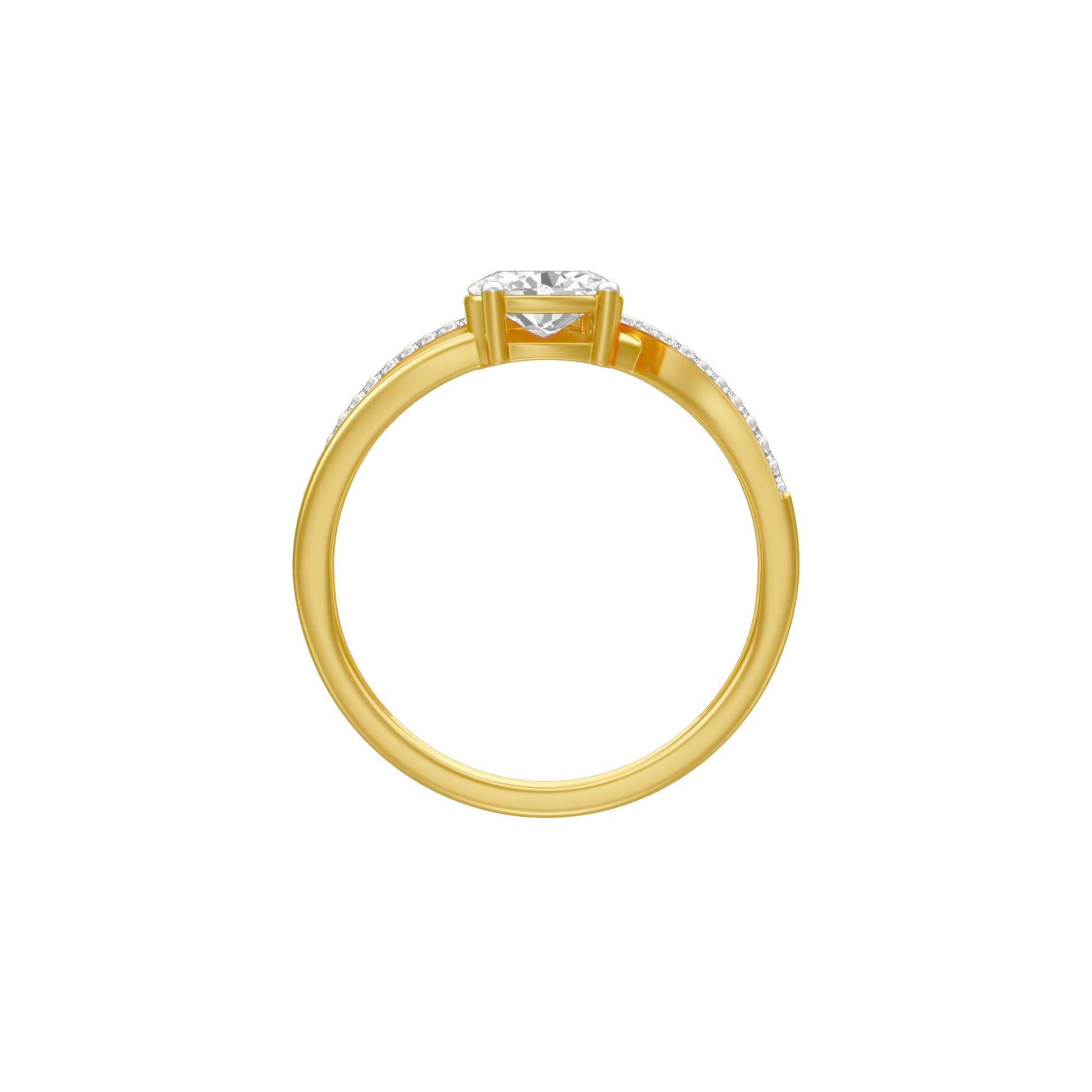 KI-LR00445-035 18 KT / Yellow Gold / 18