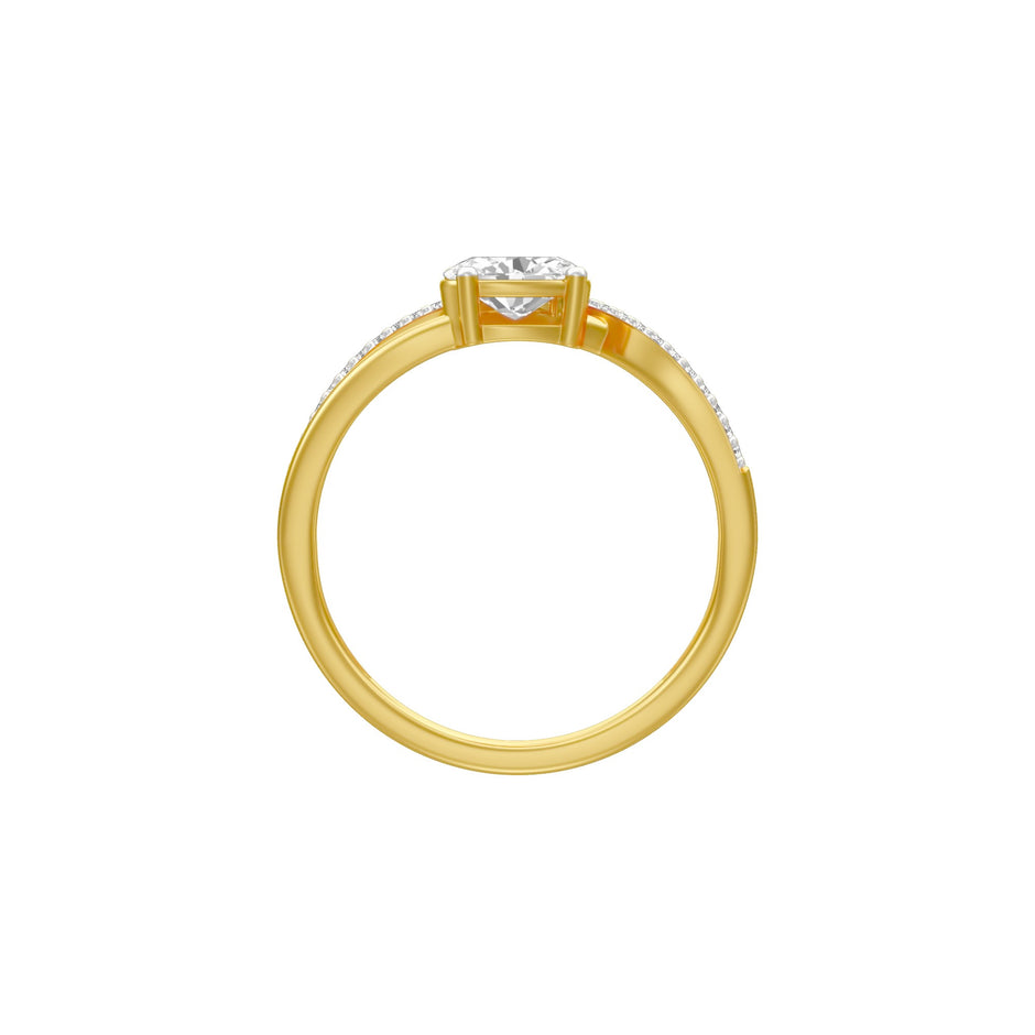 KI-LR00445-035 18 KT / Yellow Gold / 18