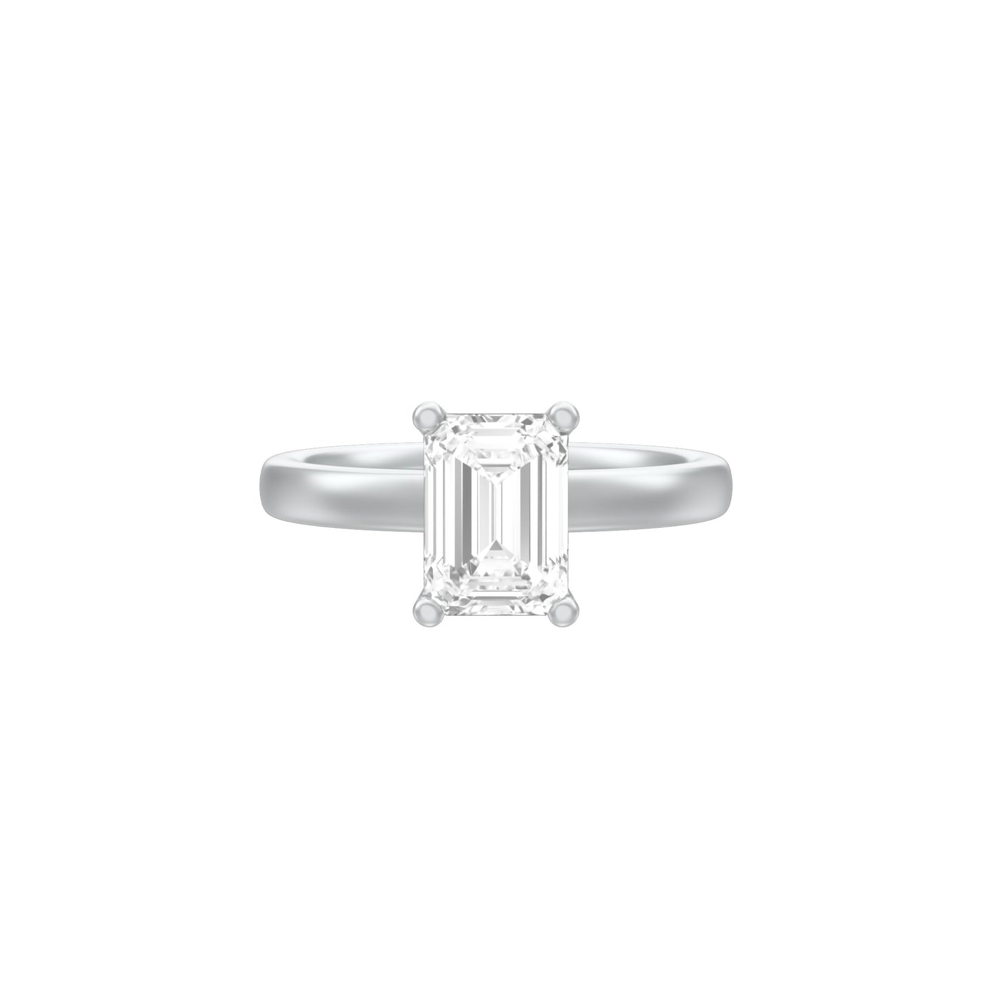 KI-LR00769-EM-190 18 KT / White Gold / 18