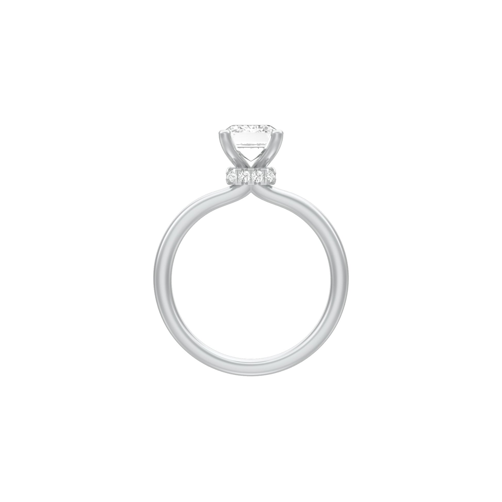 KI-LR00769-EM-190 18 KT / White Gold / 18