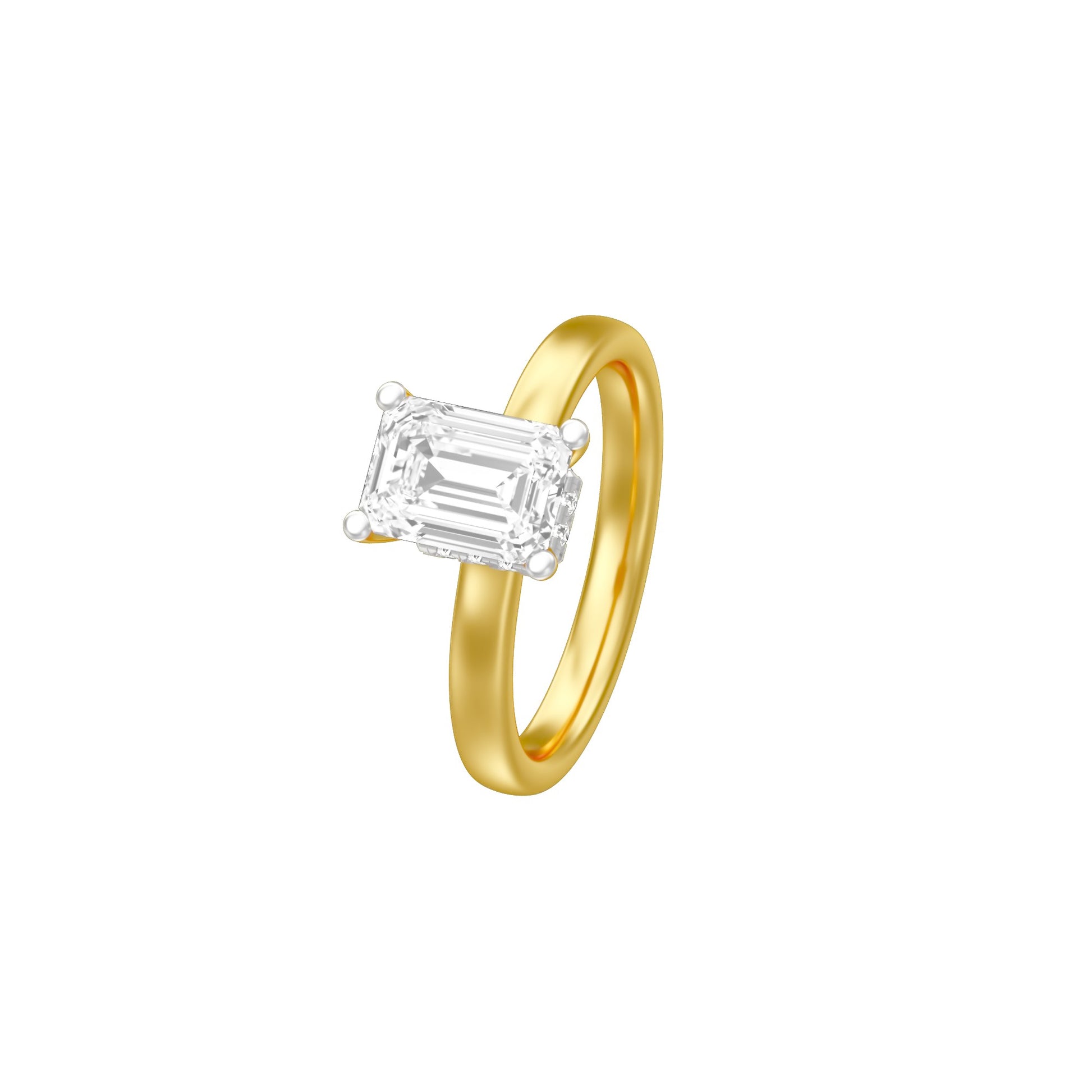 KI-LR00769-EM-190 18 KT / Yellow Gold / 18