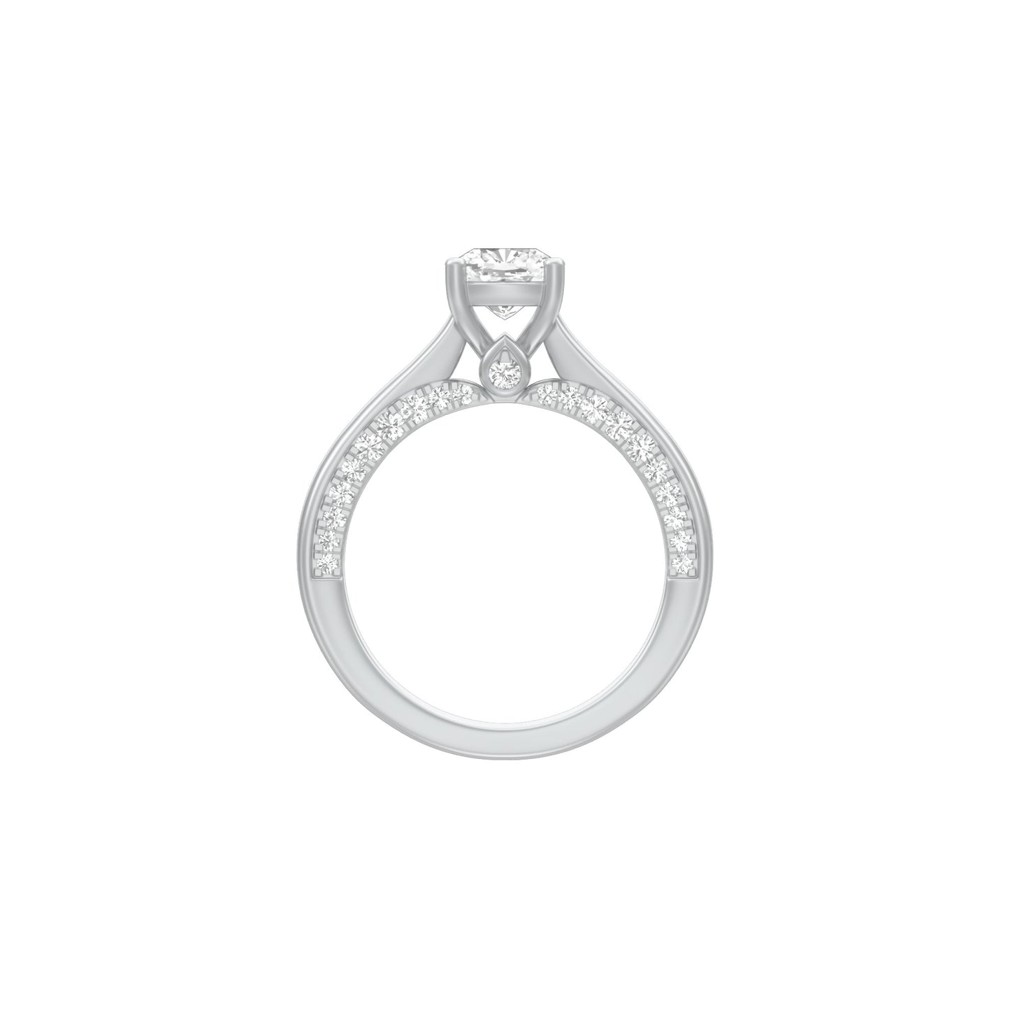 KI-LR00938-CU-100 18 KT / White Gold / 18