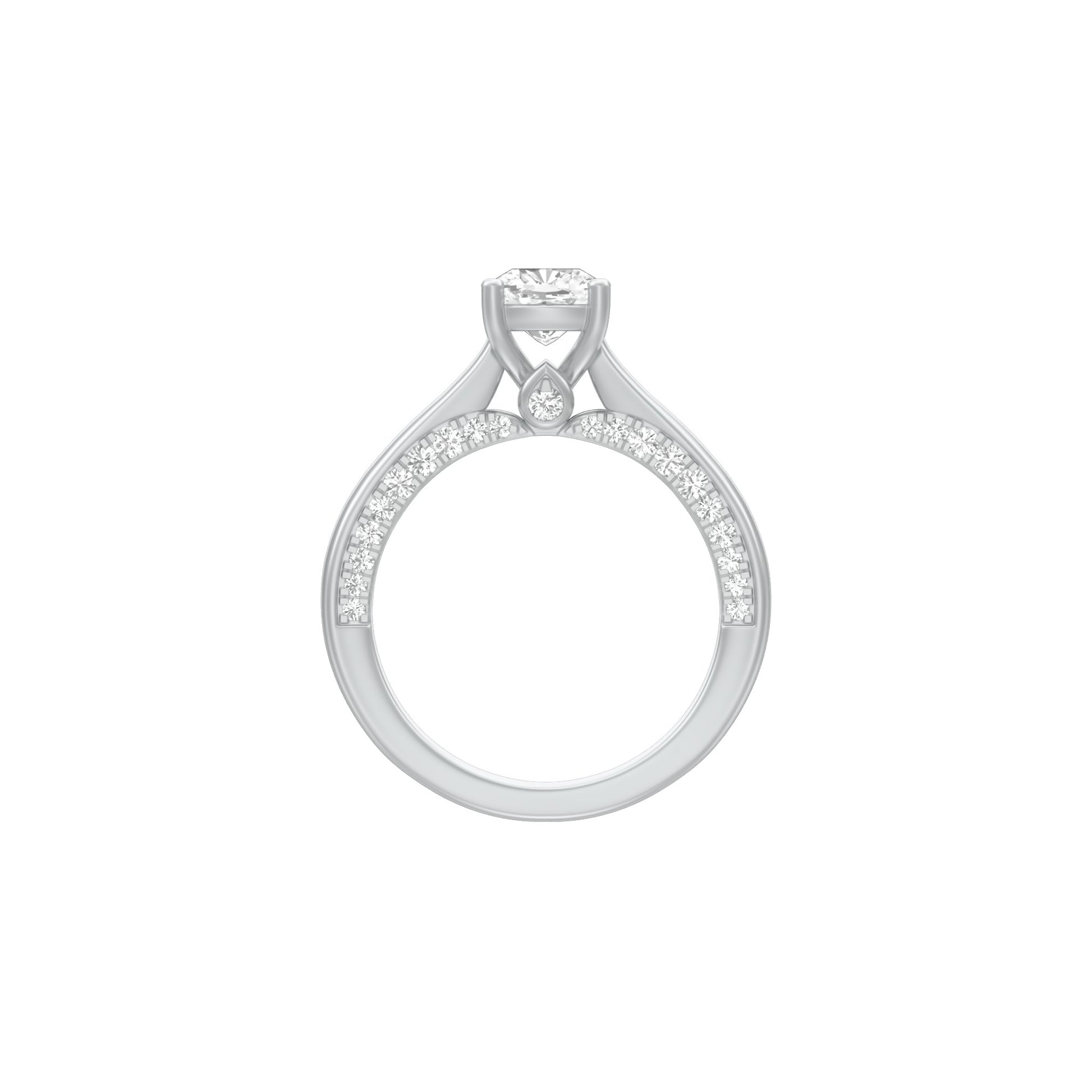 KI-LR00938-CU-100 18 KT / White Gold / 18