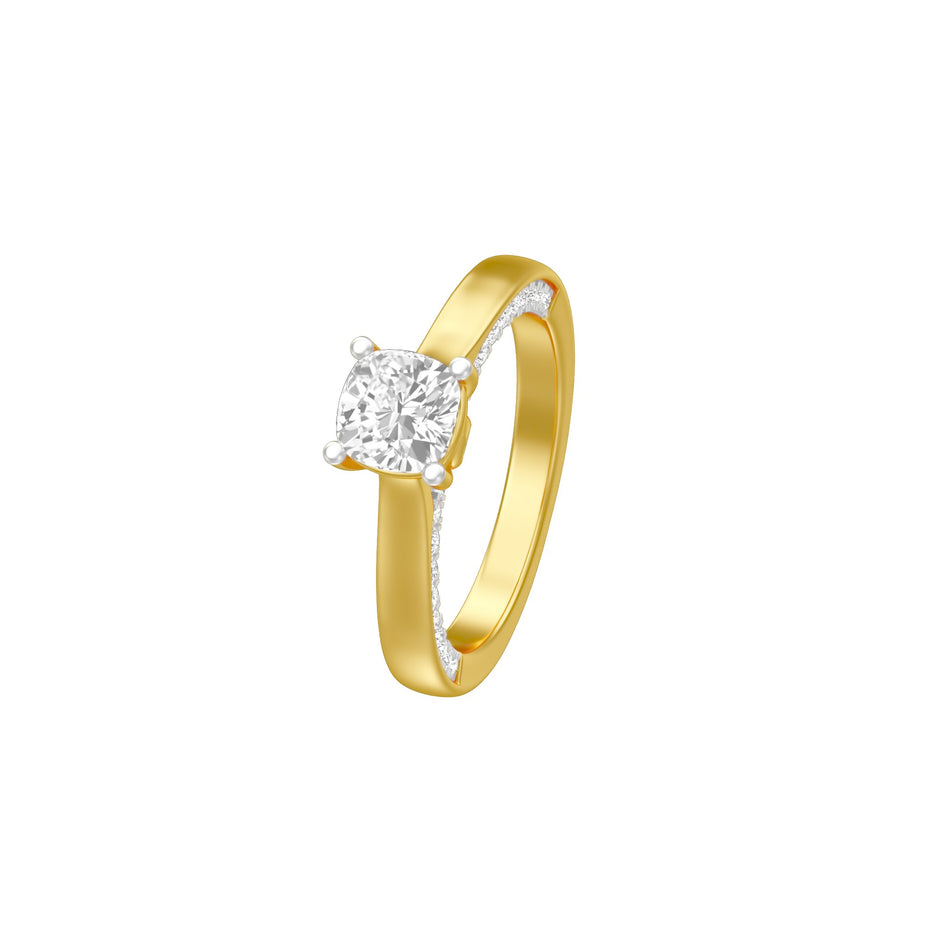 KI-LR00938-CU-100 18 KT / Yellow Gold / 18