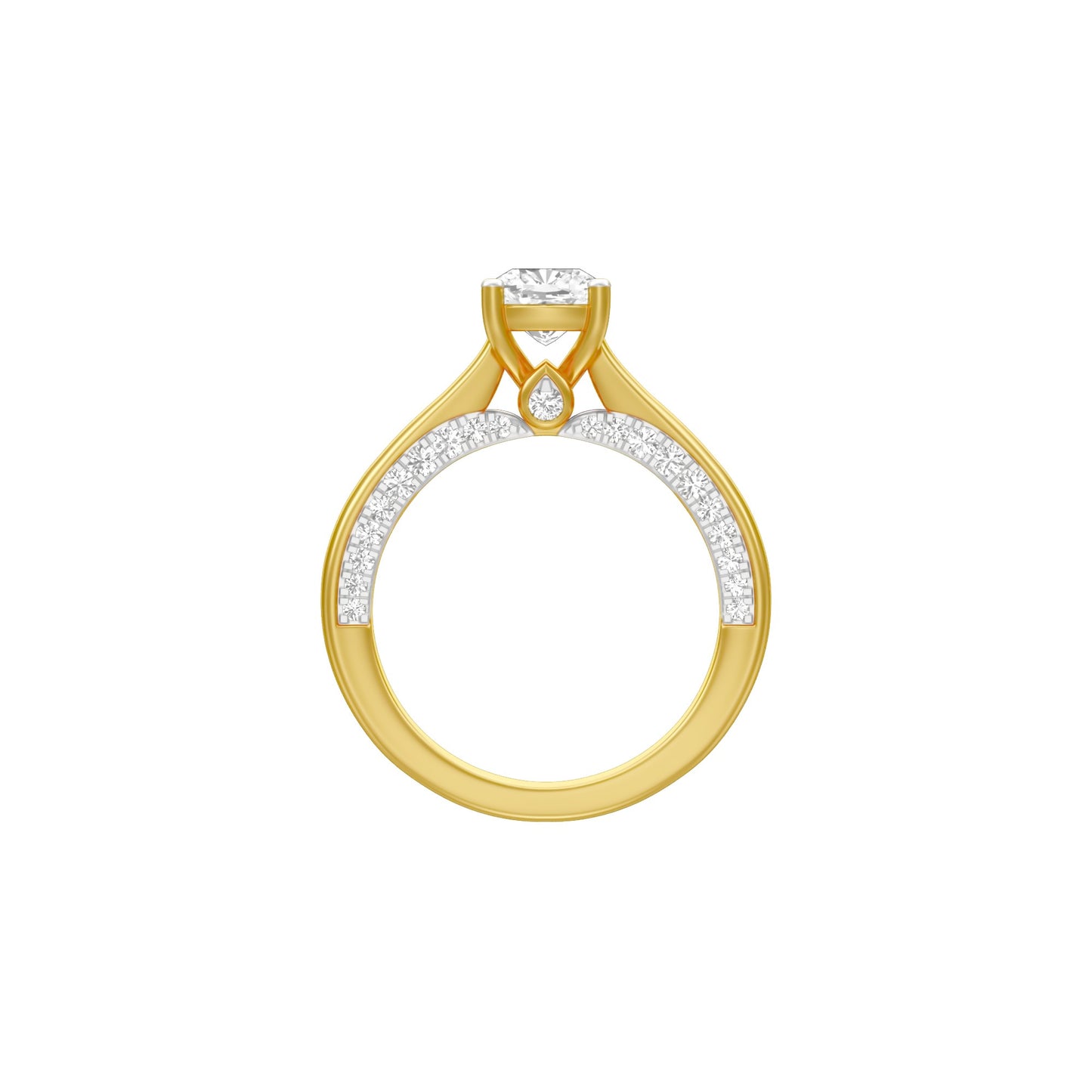 KI-LR00938-CU-100 18 KT / Yellow Gold / 18