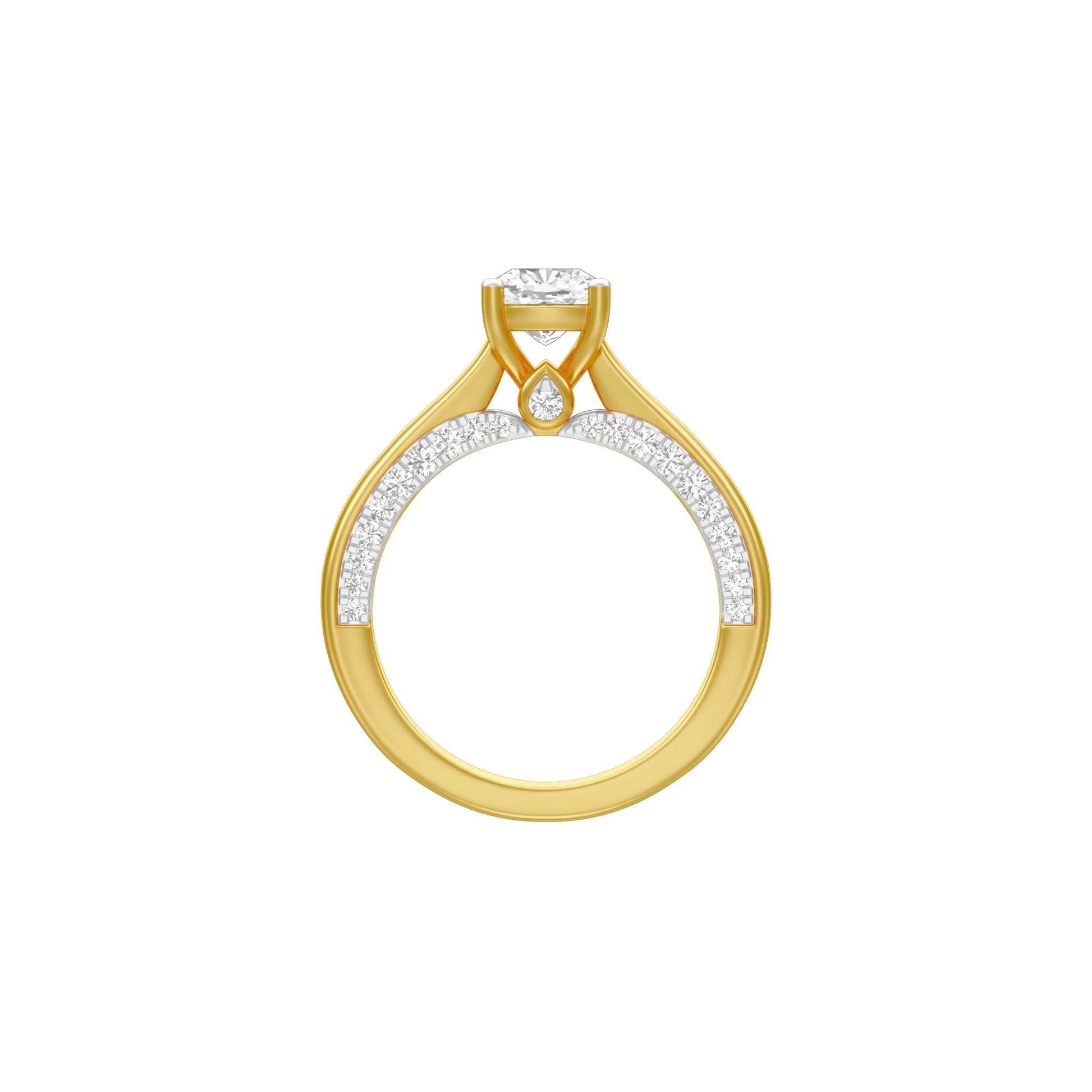 KI-LR00938-CU-100 18 KT / Yellow Gold / 18