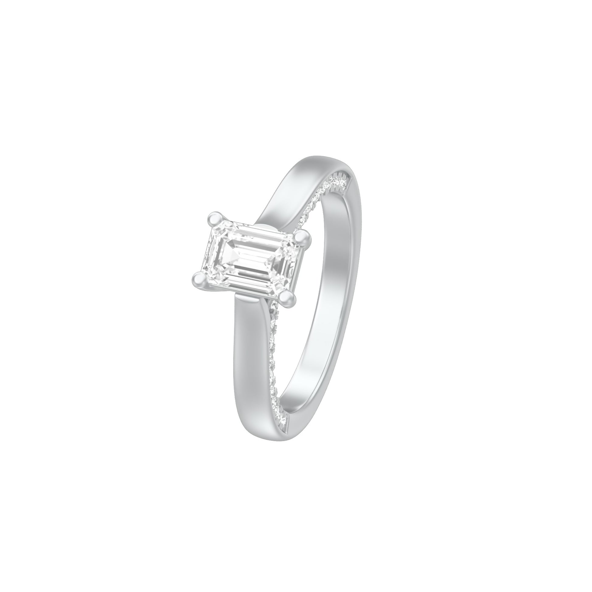 KI-LR00938-EM-100 18 KT / White Gold / 18