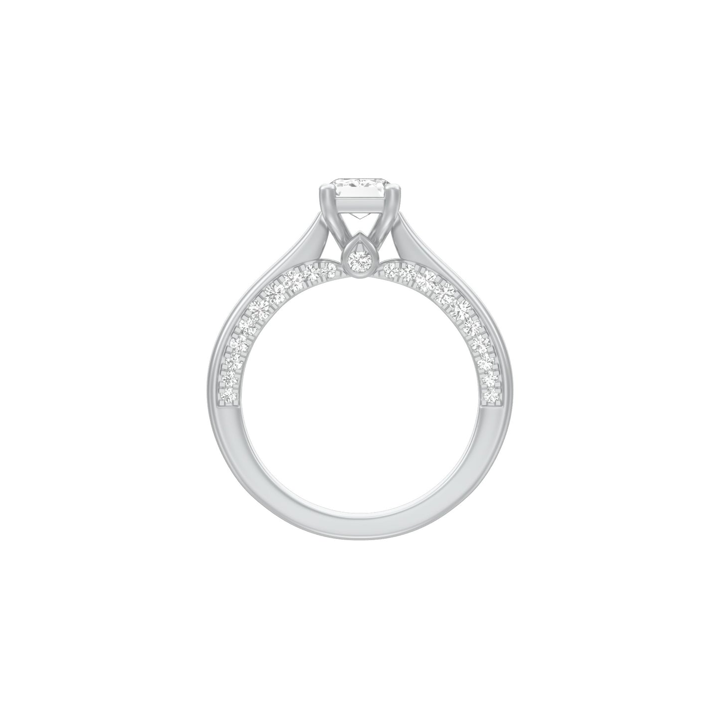 KI-LR00938-EM-100 18 KT / White Gold / 18