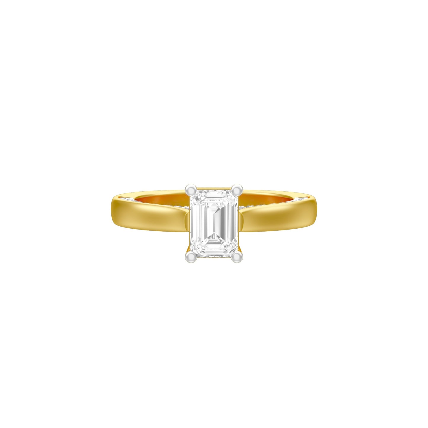 KI-LR00938-EM-100 18 KT / Yellow Gold / 18