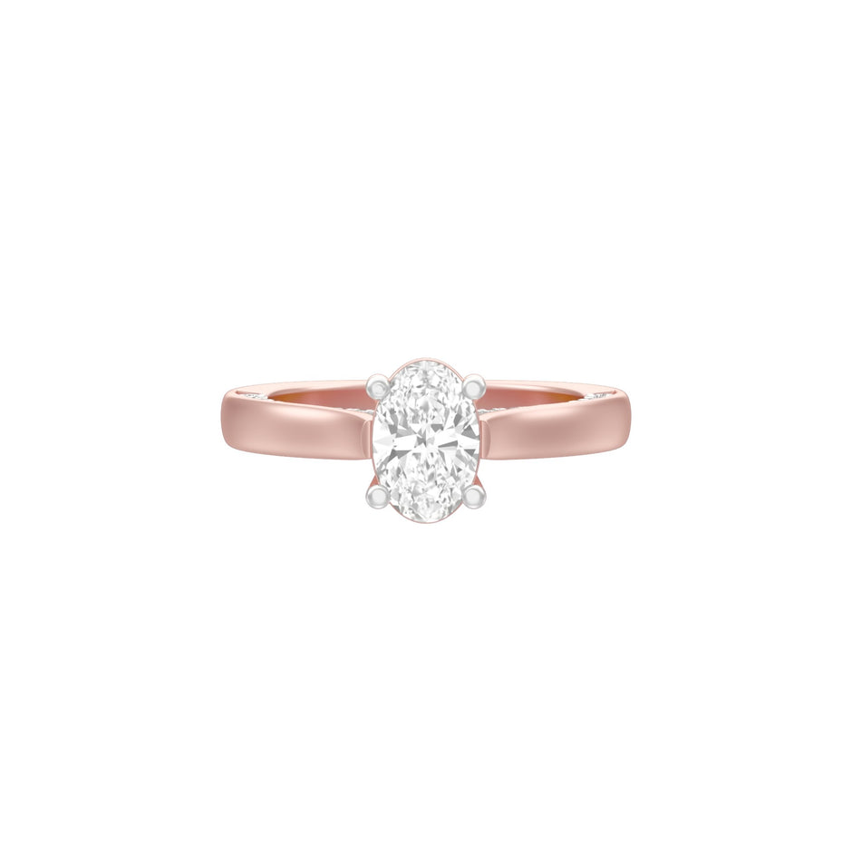 KI-LR00938-OV-100 18 KT / Rose Gold / 18