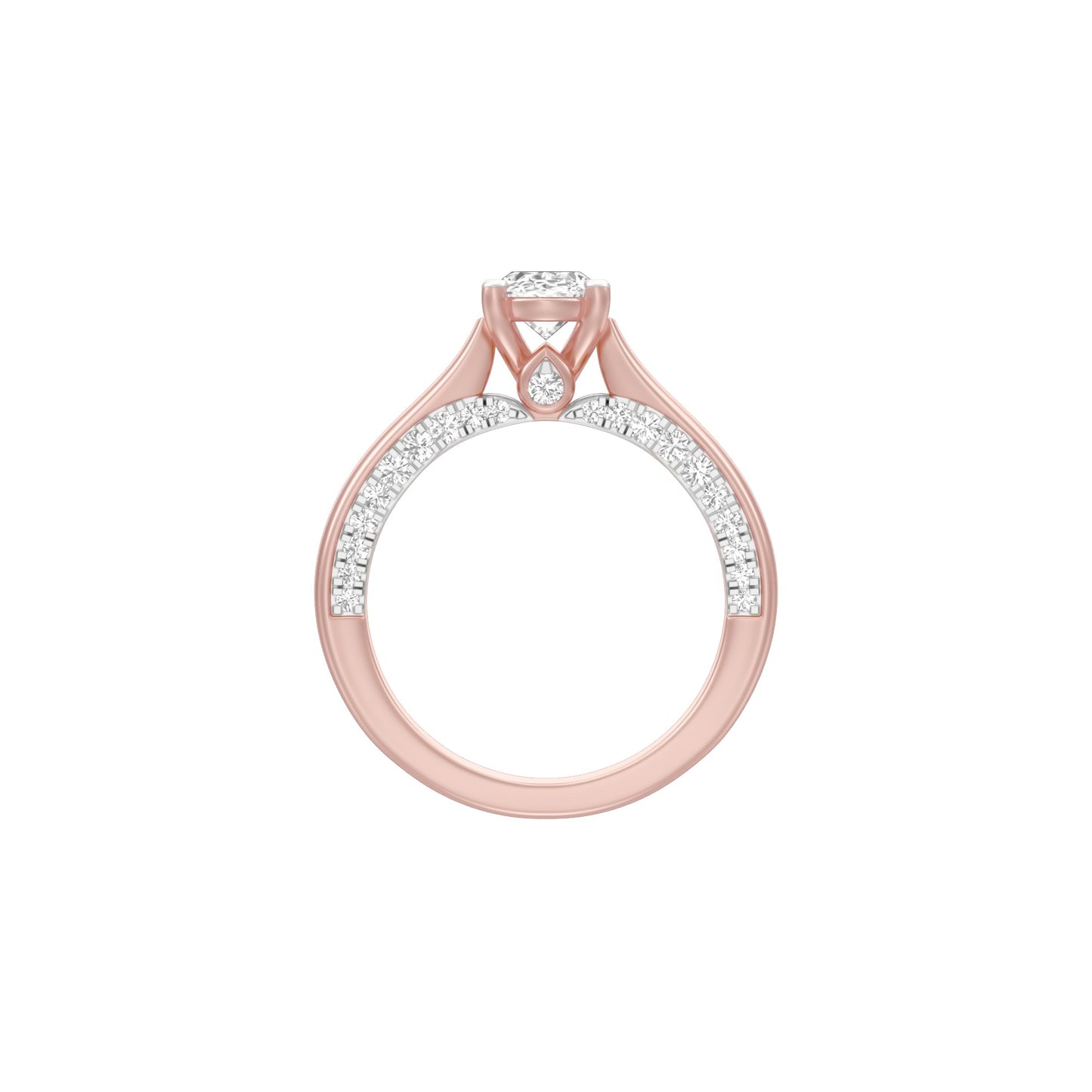 KI-LR00938-OV-100 18 KT / Rose Gold / 18