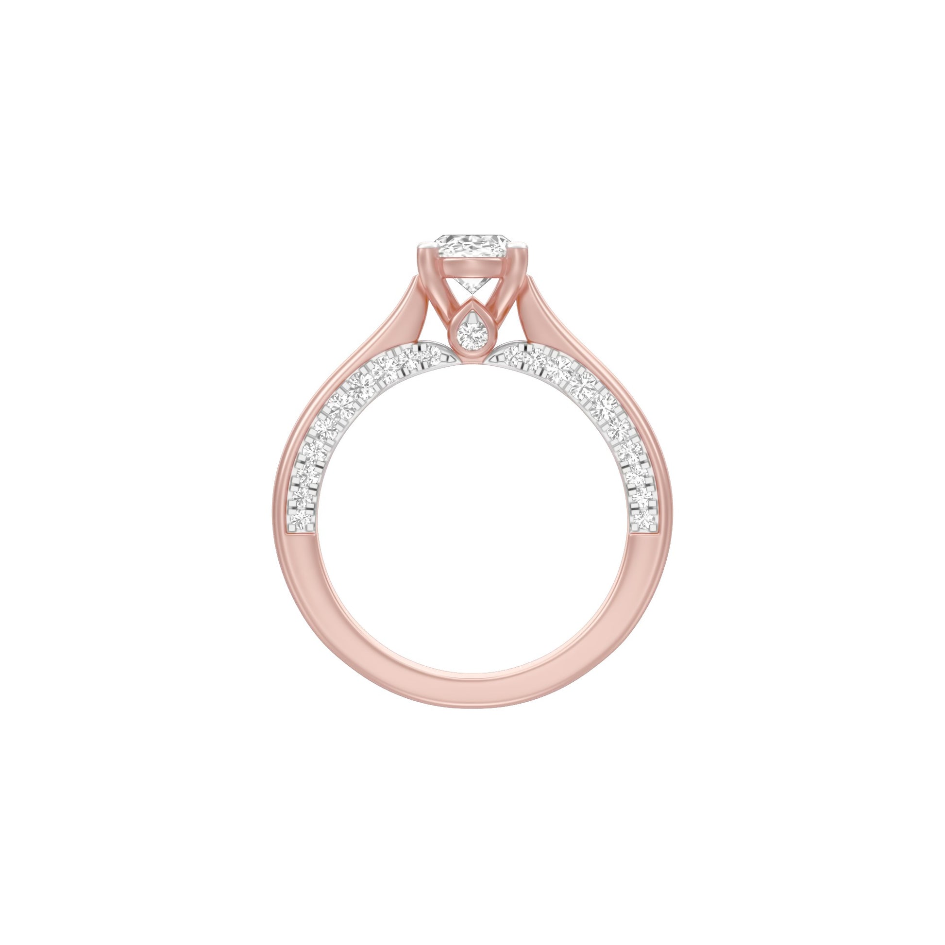 KI-LR00938-OV-100 18 KT / Rose Gold / 18