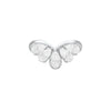KI-LR01115 18 KT / White Gold / 18