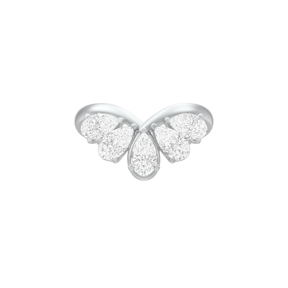 KI-LR01115 18 KT / White Gold / 18