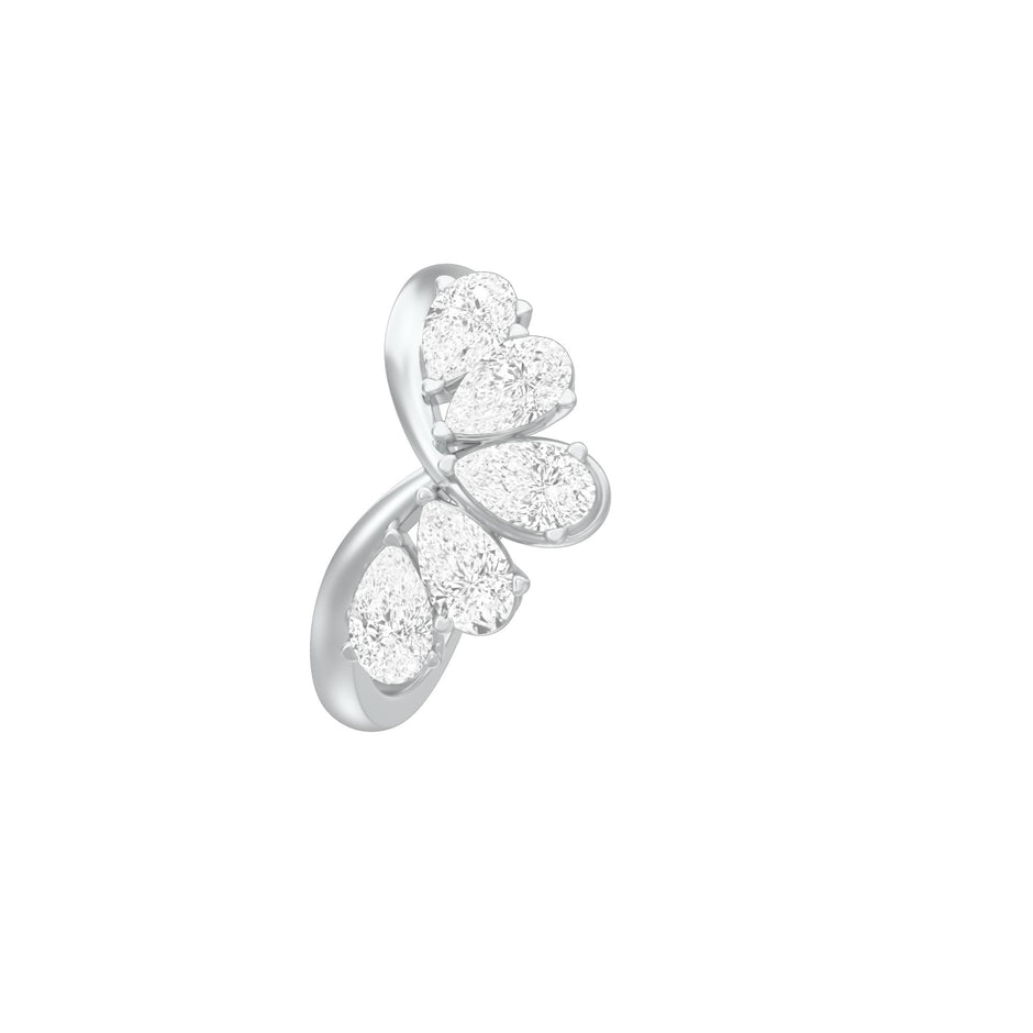 KI-LR01115 18 KT / White Gold / 18