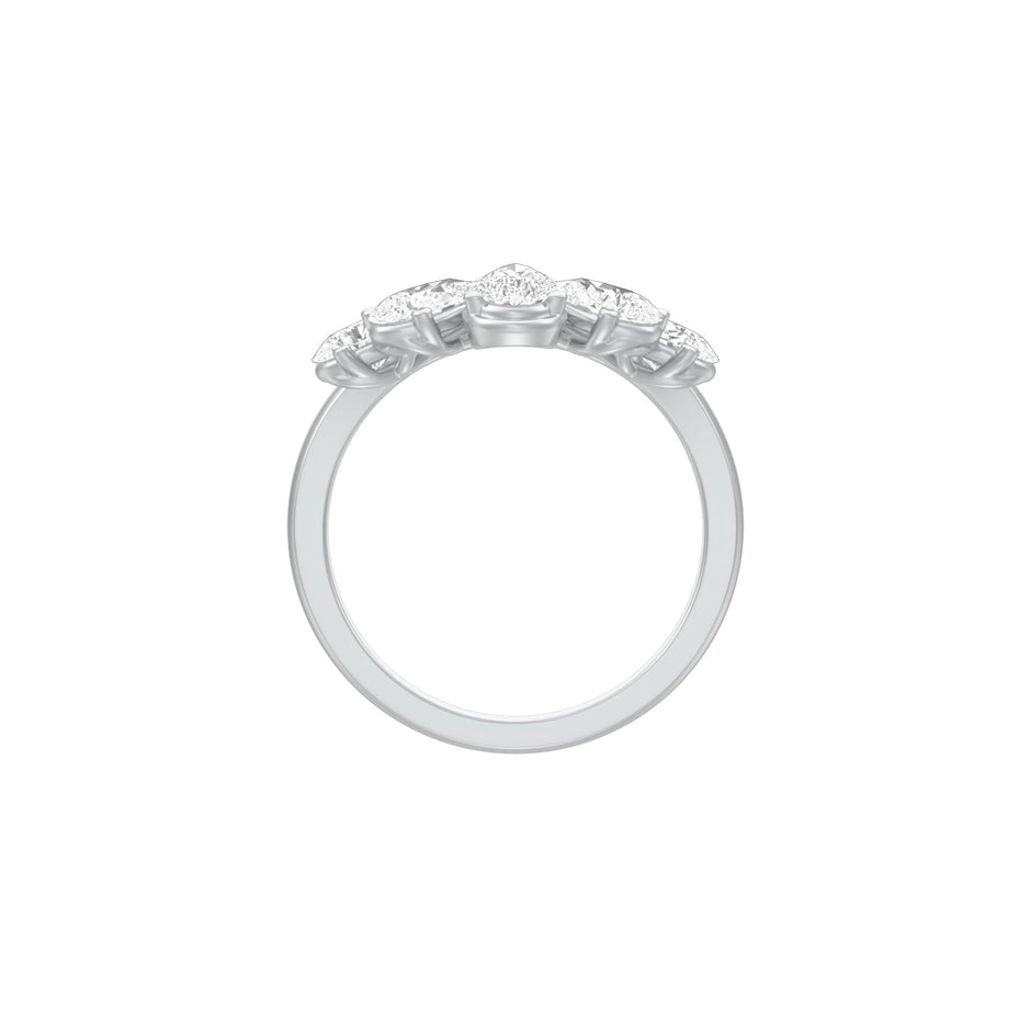 KI-LR01115 18 KT / White Gold / 18