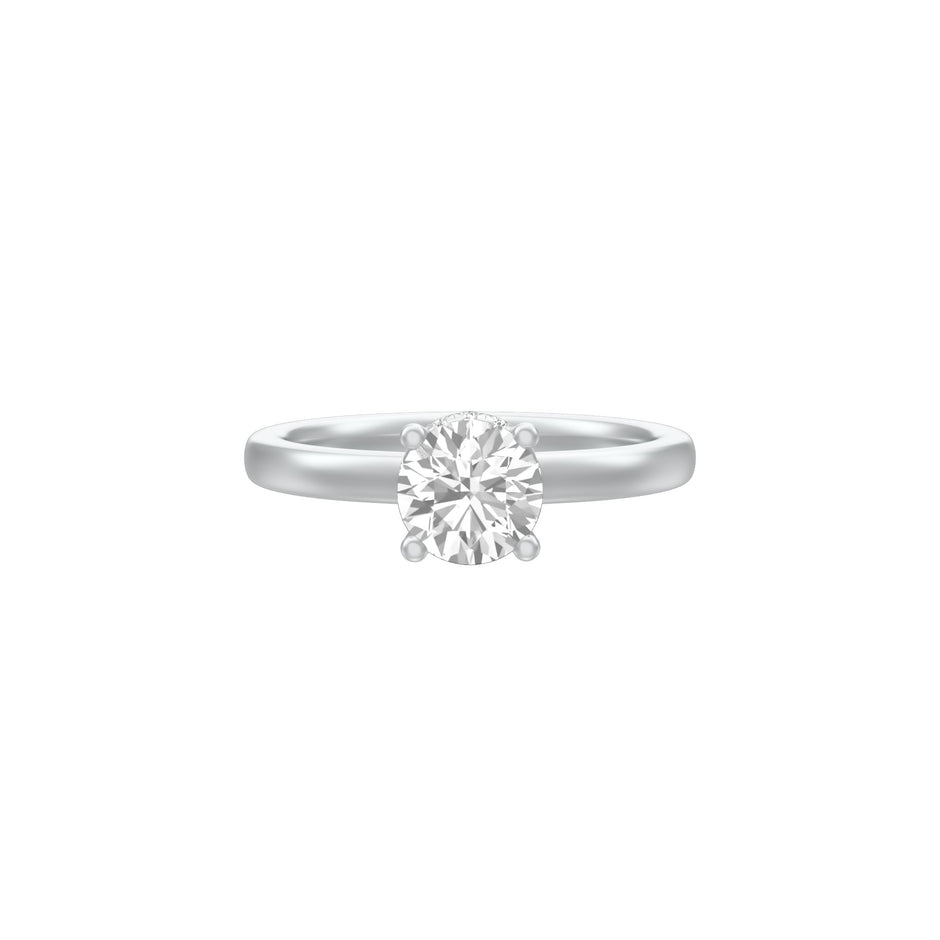 KI-LR01223-RB-100 18 KT / White Gold / 18