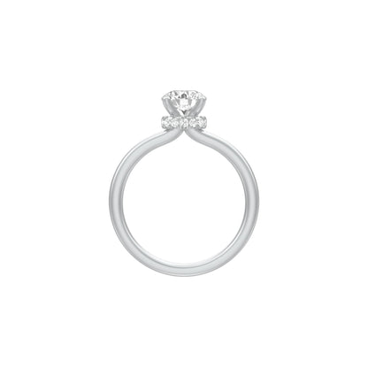 KI-LR01223-RB-100 18 KT / White Gold / 18