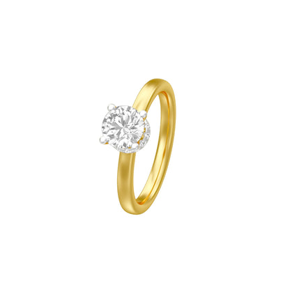KI-LR01223-RB-100 18 KT / Yellow Gold / 18