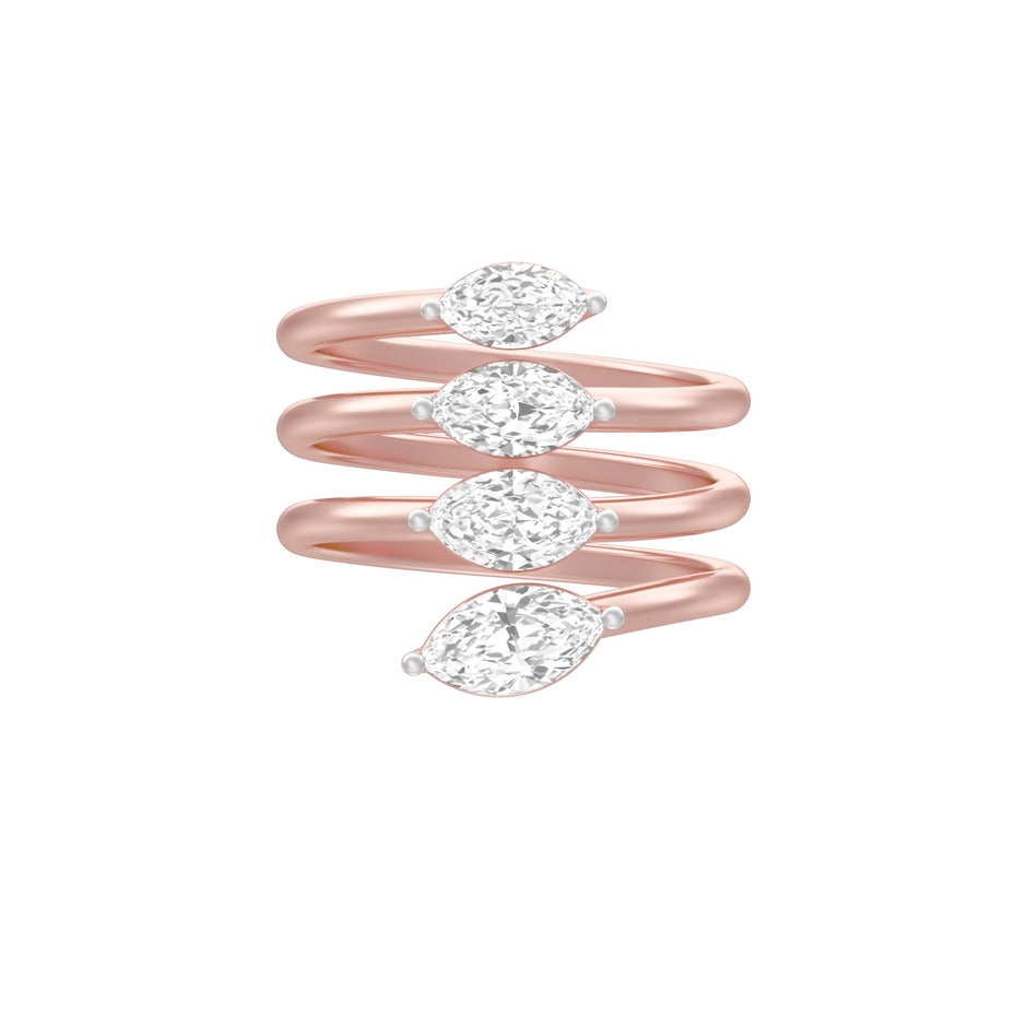 KI-LR01509 18 KT / Rose Gold / 18
