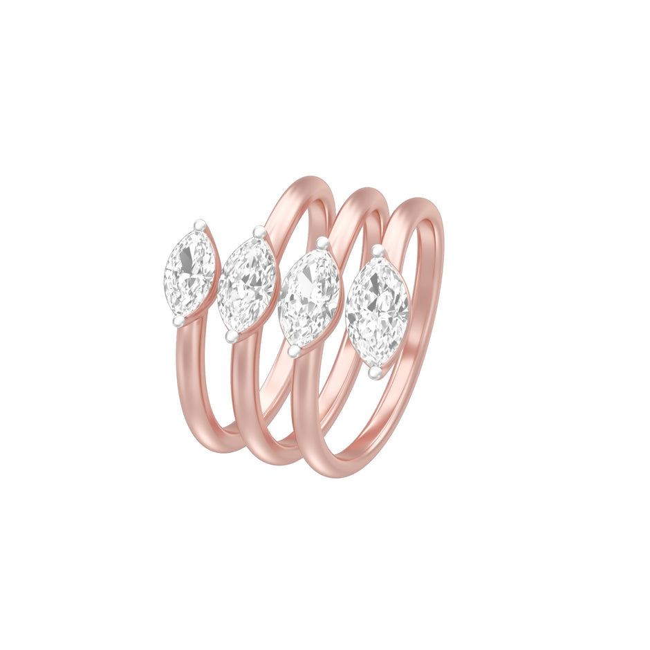 KI-LR01509 18 KT / Rose Gold / 18