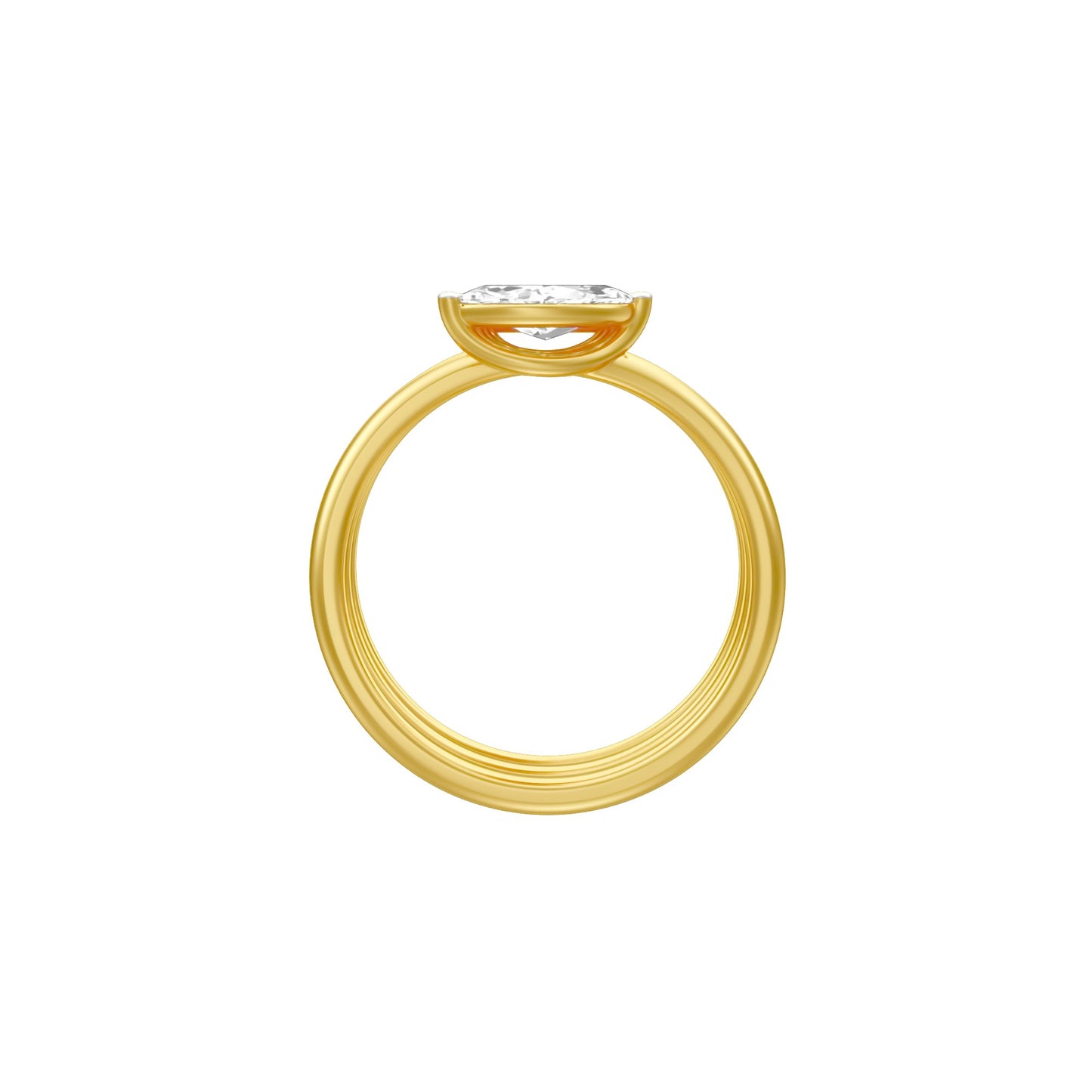 KI-LR01509 18 KT / Yellow Gold / 18