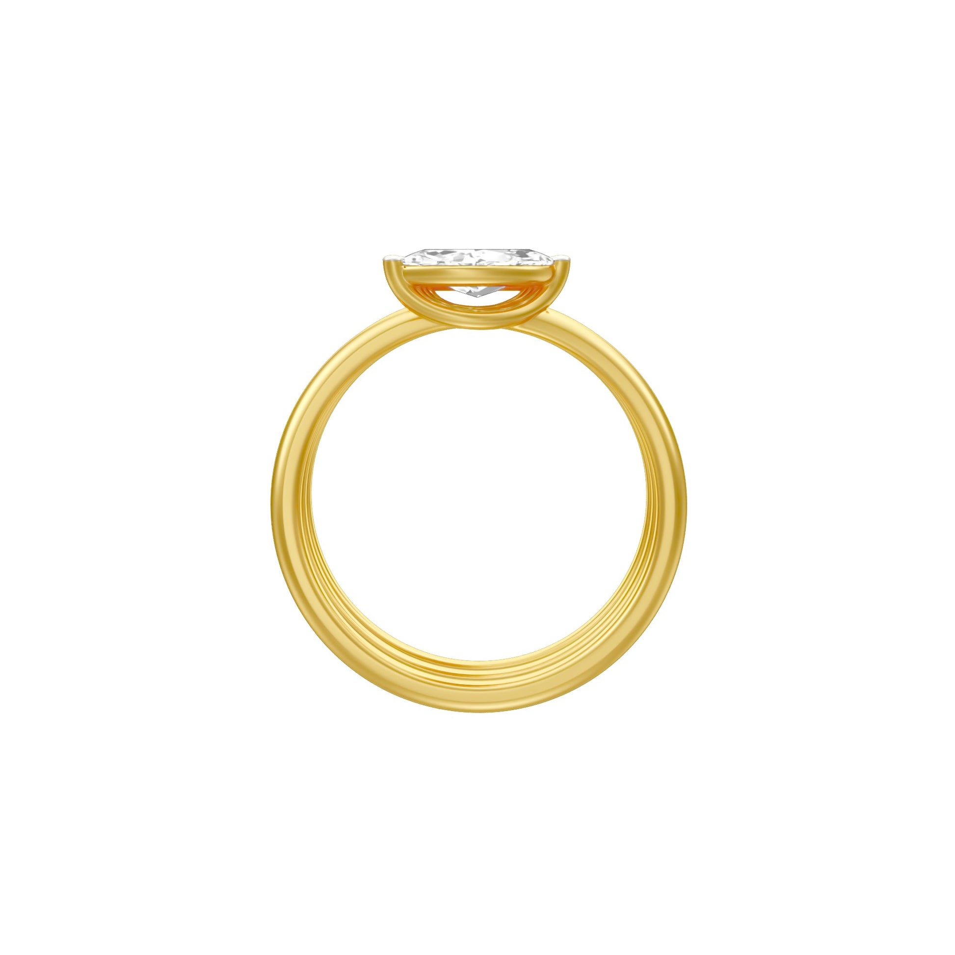 KI-LR01509 18 KT / Yellow Gold / 18