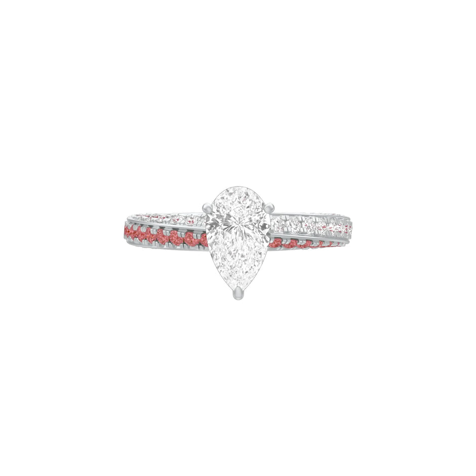 KI-LR01630-PE-150 18 KT / White Gold / 18