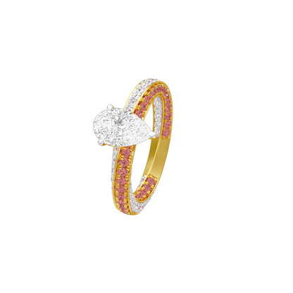 KI-LR01630-PE-150 18 KT / Yellow Gold / 18