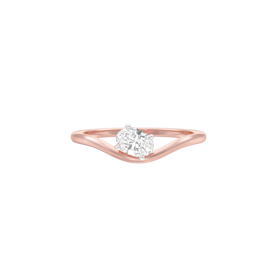 KI-LR02128-OV-025 18 KT / Rose Gold / 24