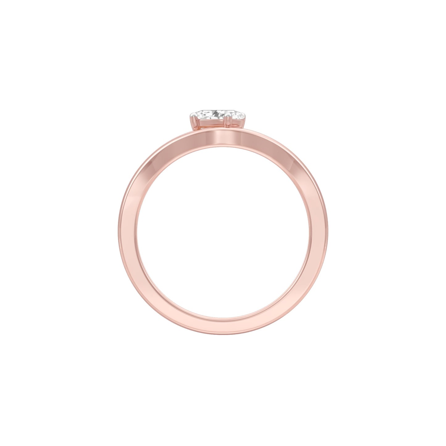 KI-LR02128-OV-025 18 KT / Rose Gold / 24