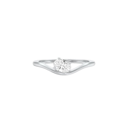 KI-LR02128-OV-025 18 KT / White Gold / 24