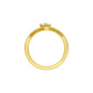 KI-LR02128-OV-025 18 KT / Yellow Gold / 24