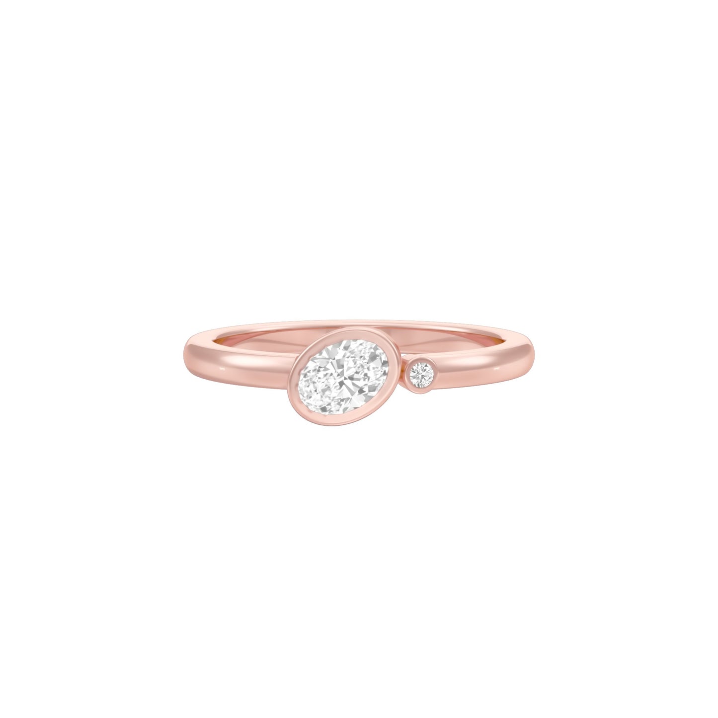 KI-LR02129-OV-025 18 KT / Rose Gold / 24