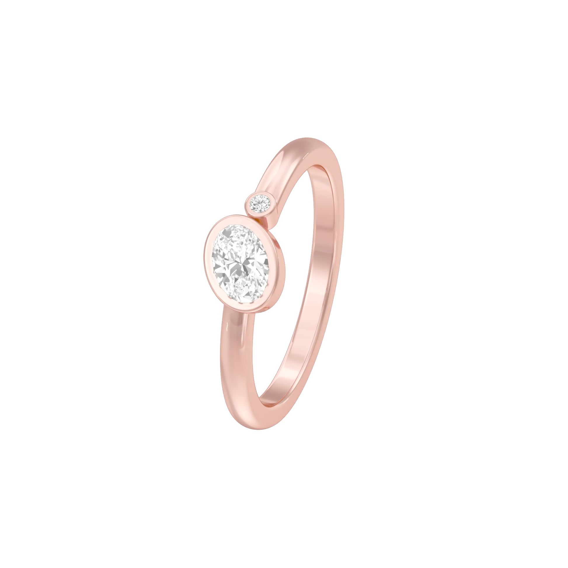 KI-LR02129-OV-025 18 KT / Rose Gold / 24