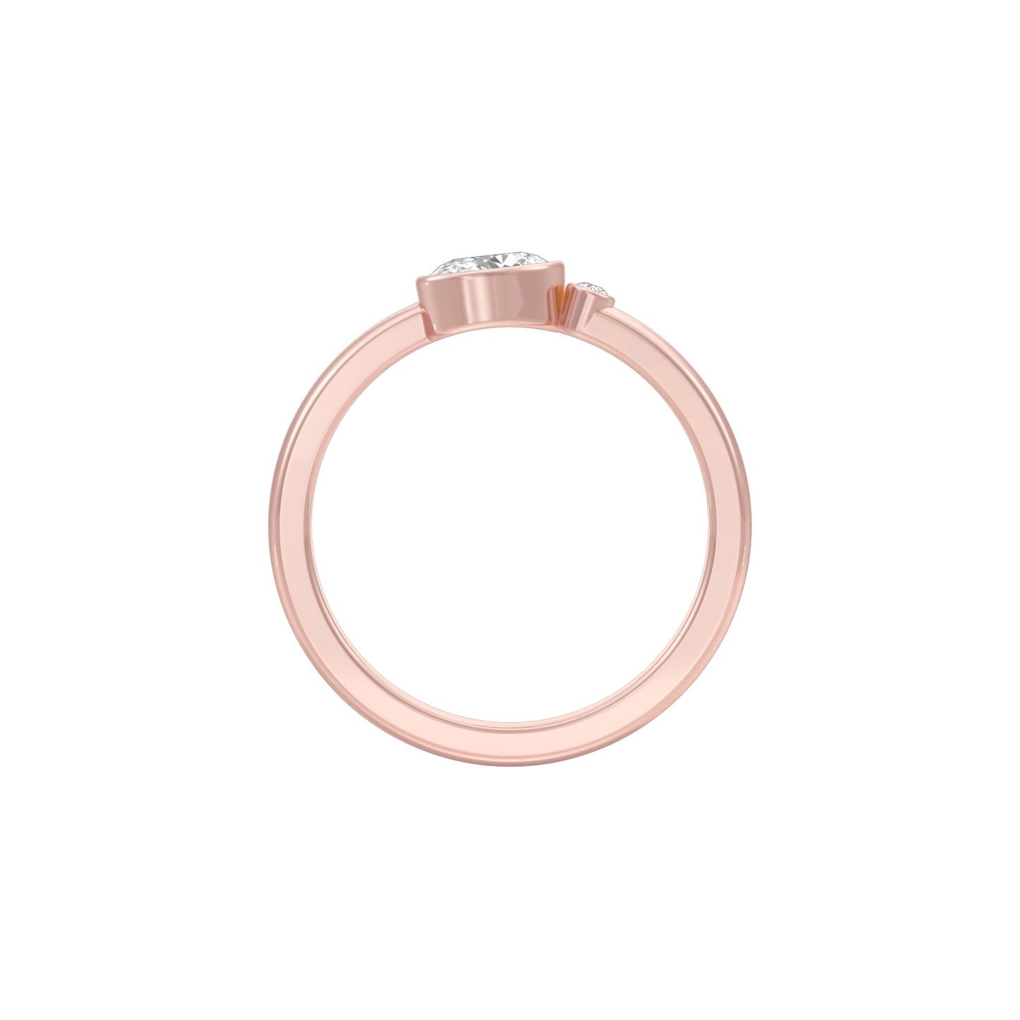 KI-LR02129-OV-025 18 KT / Rose Gold / 24