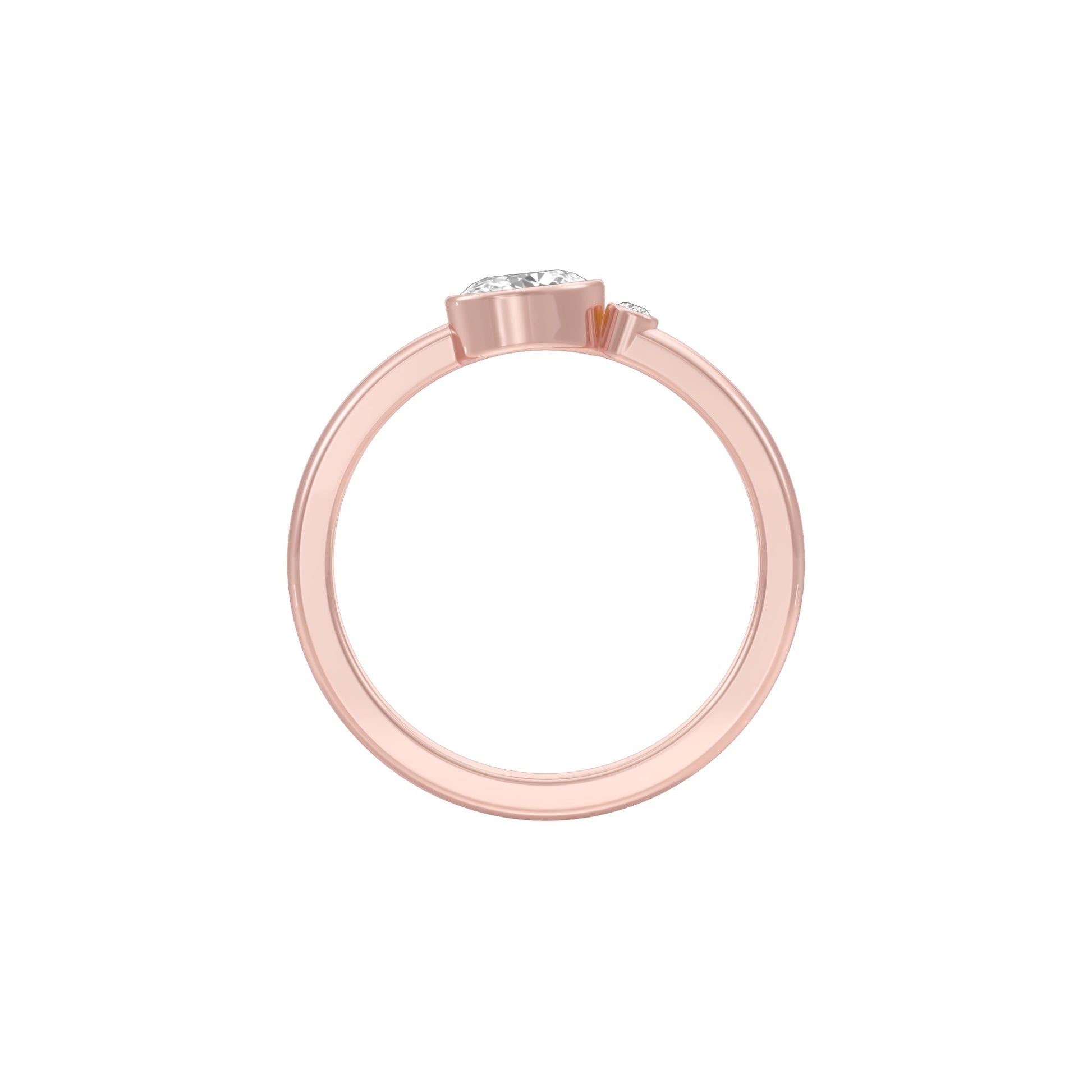KI-LR02129-OV-025 18 KT / Rose Gold / 24
