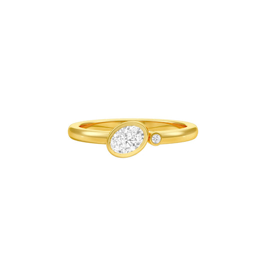 KI-LR02129-OV-025 18 KT / Yellow Gold / 24