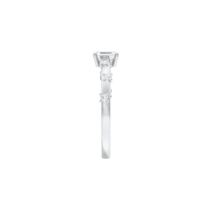 The Side Eye Sparkler Diamond Ring 18 KT / White Gold / 13