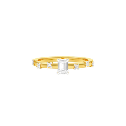 The Side Eye Sparkler Diamond Ring 18 KT / Yellow Gold / 13