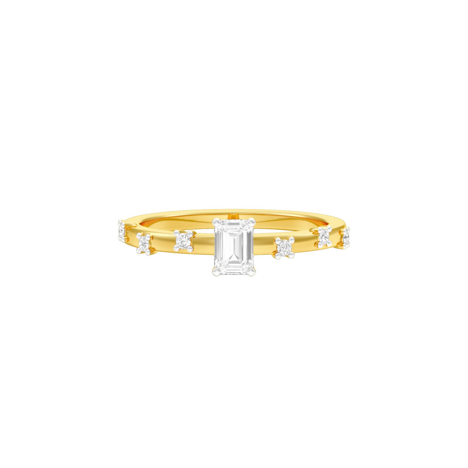 The Side Eye Sparkler Diamond Ring 18 KT / Yellow Gold / 13