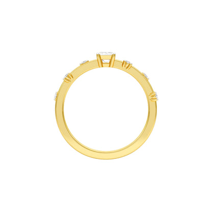 The Side Eye Sparkler Diamond Ring 18 KT / Yellow Gold / 13