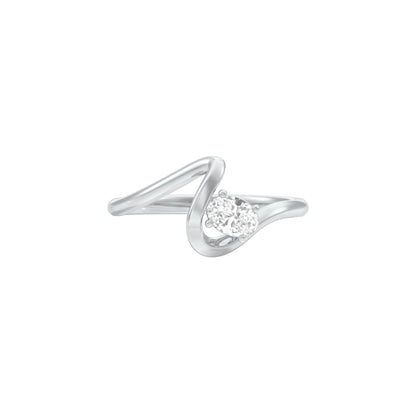 KI-LR02136-OV-025 18 KT / White Gold / 24