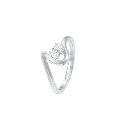 KI-LR02136-OV-025 18 KT / White Gold / 24